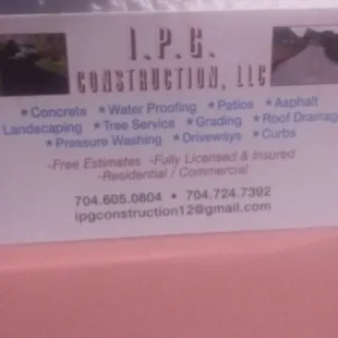 Ipg Construction LLC logo