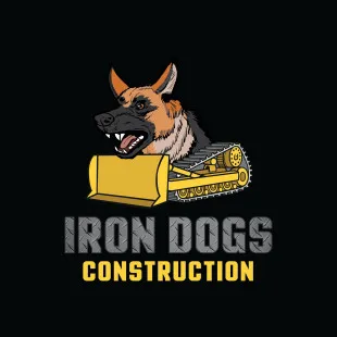Iron Dogs Construction logo