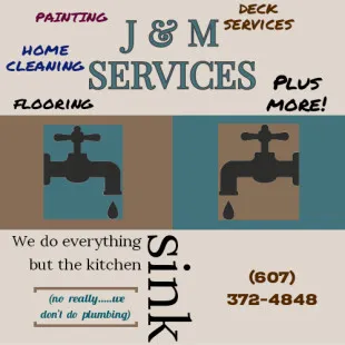 J & M Services logo