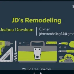 JD's Remodeling logo