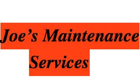 Joe's Maintenance Services logo