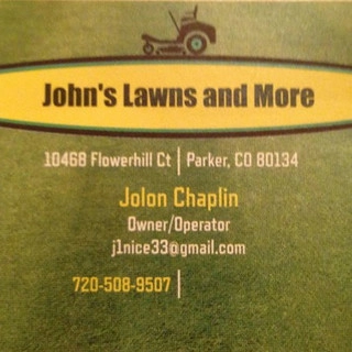 John's Lawns and More logo