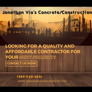 Jonathan Via's Concrete/Construction logo