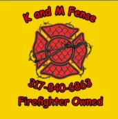 K and M Fence logo