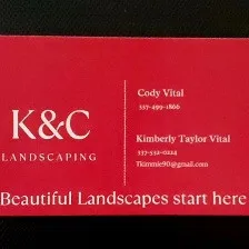 K & C Landscaping logo