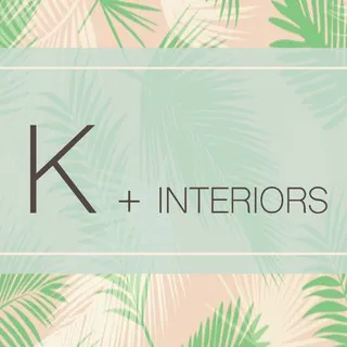 K + Interiors logo