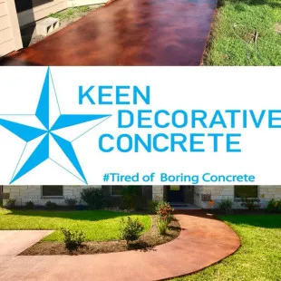 Keen Decorative Concrete logo