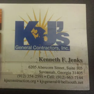 KJS General Contractor Inc. logo