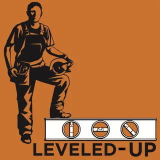 Leveled Up Construction logo