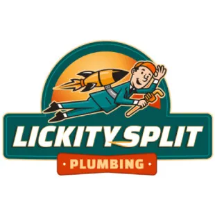 Lickity Split Plumbing logo