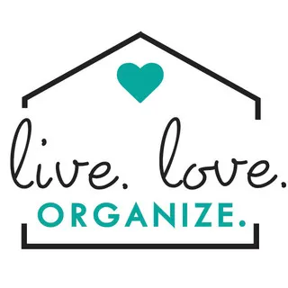 Live. Love. Organize. logo