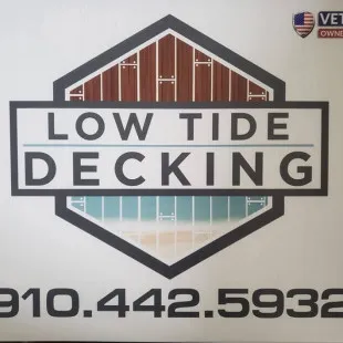 Low tide decking logo