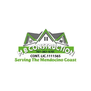 M B Construction logo