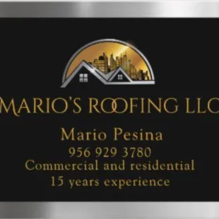 Marios roofing llc logo