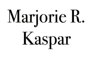 Marjorie R. Kaspar logo