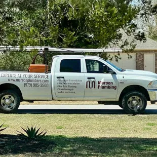 Maroon Plumbing logo