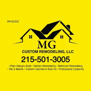 MG Custom Remodeling LLC. logo