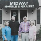 Midway Marble & Granite logo