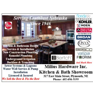 Milius Hardware INC logo
