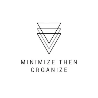 Minimize then Organize logo