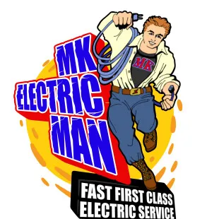 MK Electric Man logo