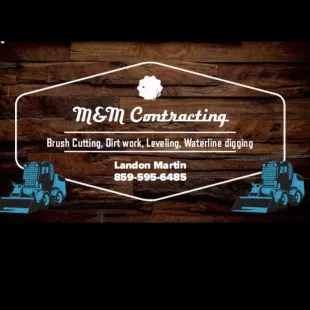 M&M contracting logo