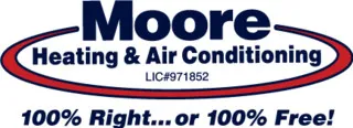Moore Heating and Air Conditioning logo