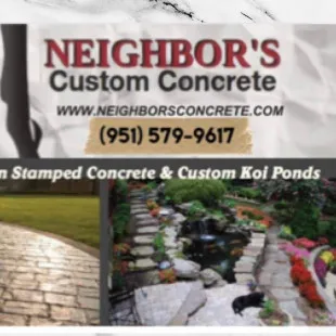Neighbors custom concrete - Patio Design & Installation in Hemet, CA