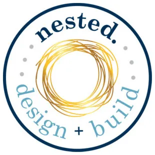 Nested. Design + Build logo