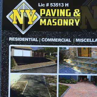 NY paving and masonry logo