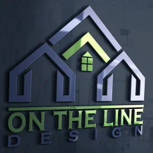 On the Line Design logo