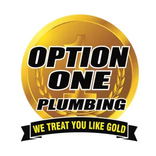 Option One Plumbing logo