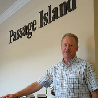 Passage Island Construction logo
