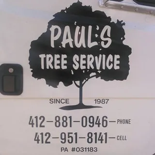 Paul's Tree And Landscaping Service logo