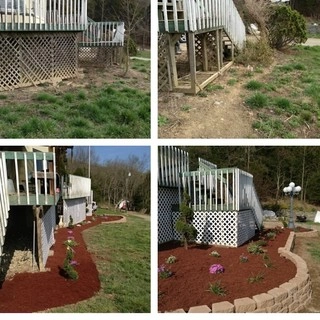 Pelles landscaping and lawncare logo