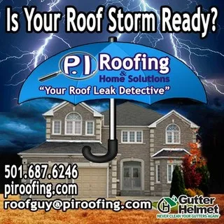 P.I. Roofing logo
