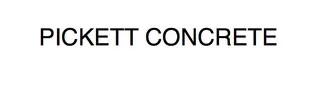 Pickett Concrete logo