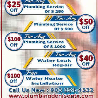 Plumbing Denison TX logo