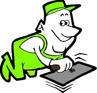 Pourman Concrete Service logo