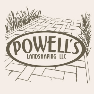 Powell's landshaping logo