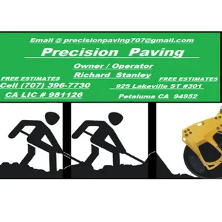 Precision Paving Company logo