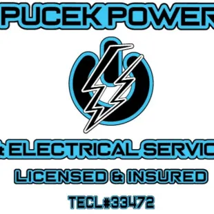 Pucek Power & Electrical Service logo
