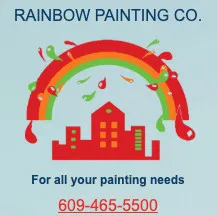 Rainbow Painting CO. logo