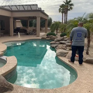 Ramos Concrete Coating & Flooring logo