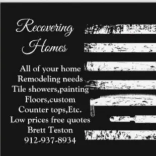 Recovering Homes logo