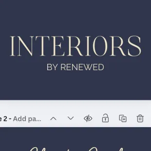 Renewed Interiors Co. logo