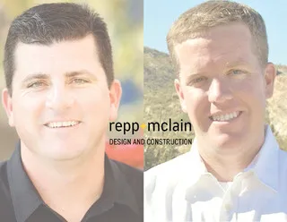 Repp + Mclain Design and Construction logo