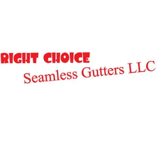Right Choice Seamless Gutters logo