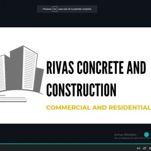 Rivas Concrete Construction logo