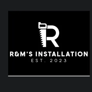 R&Ms installation logo